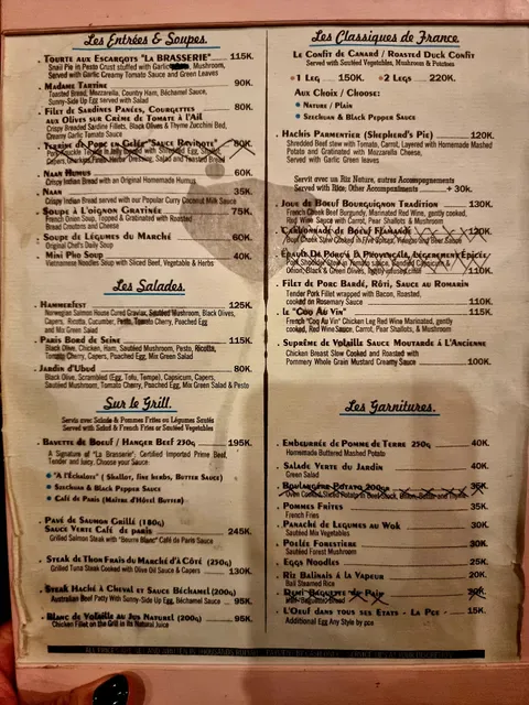 La Brasserie" by Melting wok
