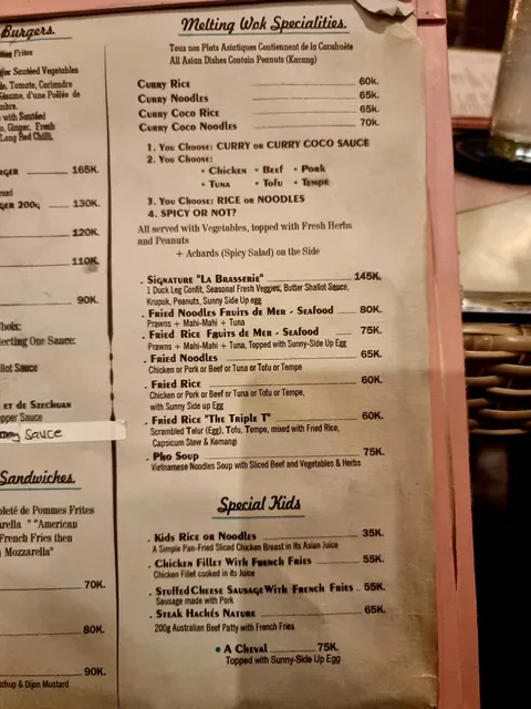 La Brasserie" by Melting wok