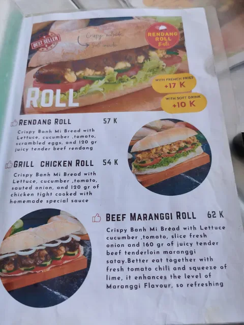 Rendang Roll Bali Jimbaran
