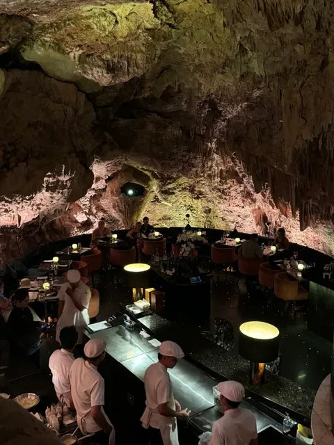 The cave by Chef Ryan Clift at The edge