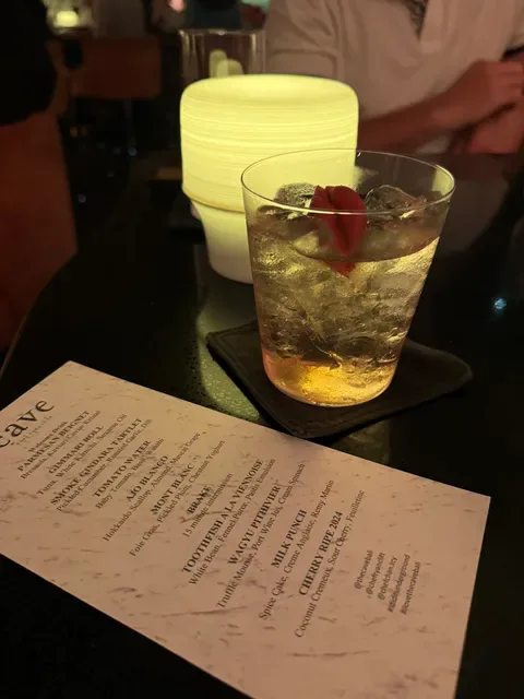 The cave by Chef Ryan Clift at The edge