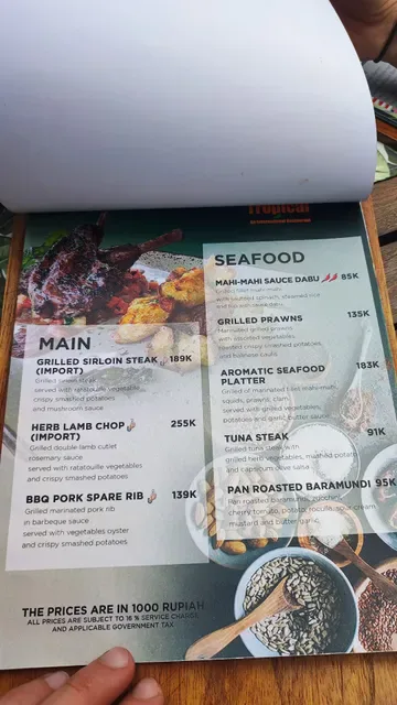 Tropical Restaurant - Nusa Dua