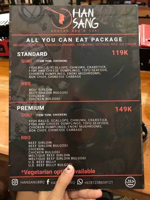 Han Sang Korean BBQ & SUKI - Canggu,Bali