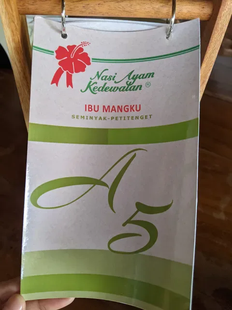 Nasi Ayam Kedewatan Ibu Mangku - Petitenget Seminyak