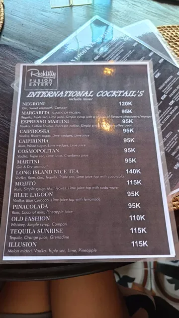 Rocklilly Warung Fusion Eatery