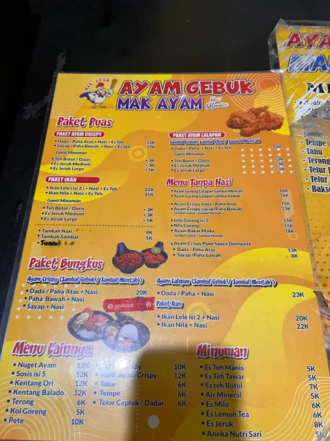 Ayam Gebuk Mak Ayam