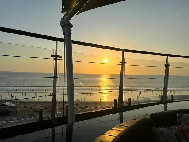Rooftop Cocktail Sunset Bar