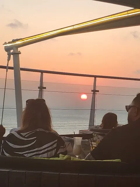 Rooftop Cocktail Sunset Bar