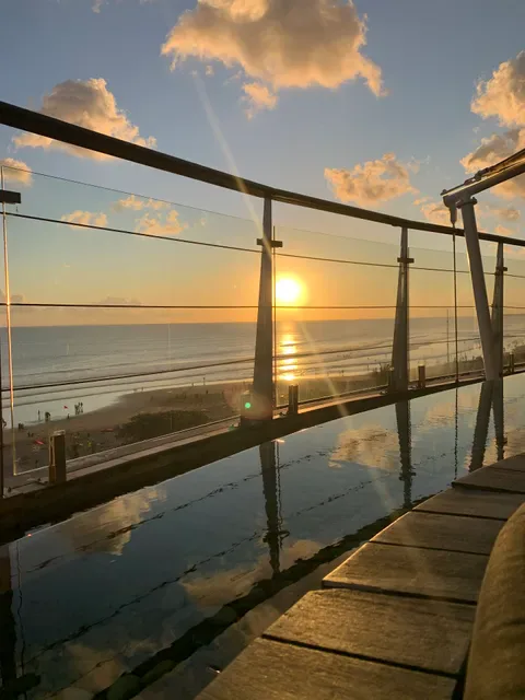 Rooftop Cocktail Sunset Bar