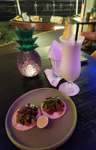 Rooftop Cocktail Sunset Bar