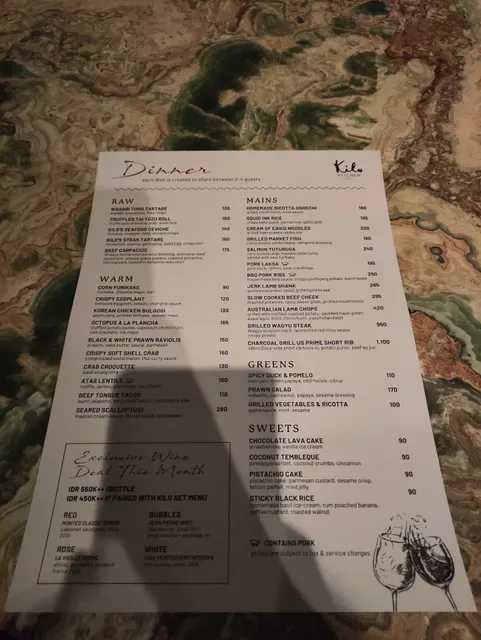 Kilo Kitchen Bali - Seminyak
