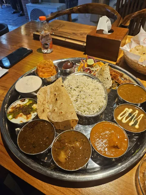 Namaskar Thali in Bali 100% Pure Vegetarian Indian Restaurant