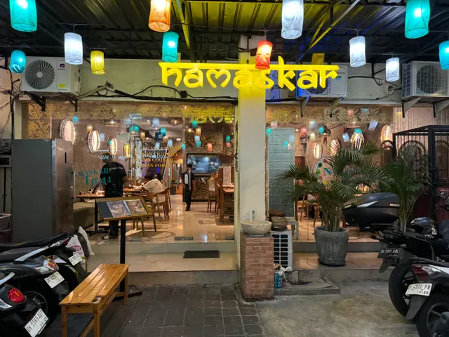 Namaskar Thali in Bali 100% Pure Vegetarian Indian Restaurant