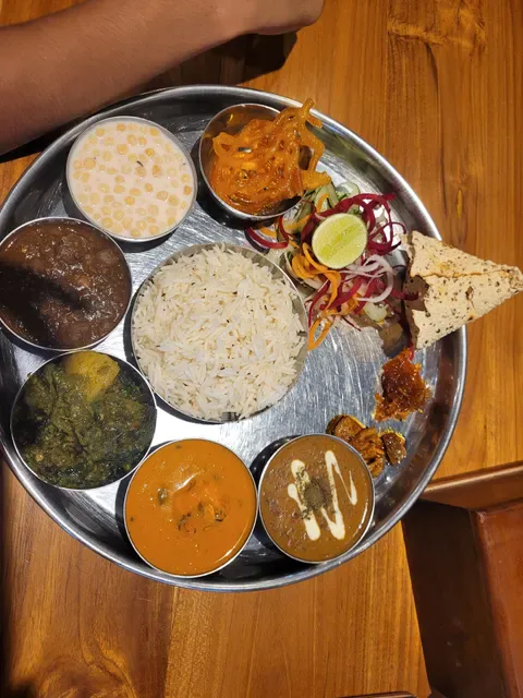 Namaskar Thali in Bali 100% Pure Vegetarian Indian Restaurant