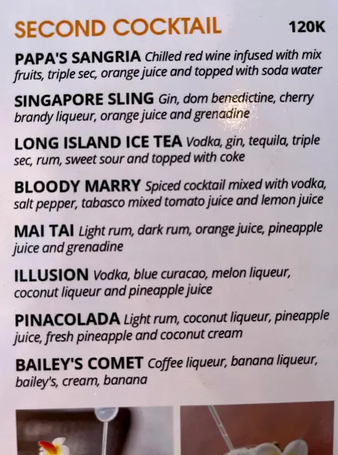 Papa's Beach Cafe
