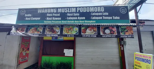 Rumah makan Halal Podomoro, Khas Jawa Timur