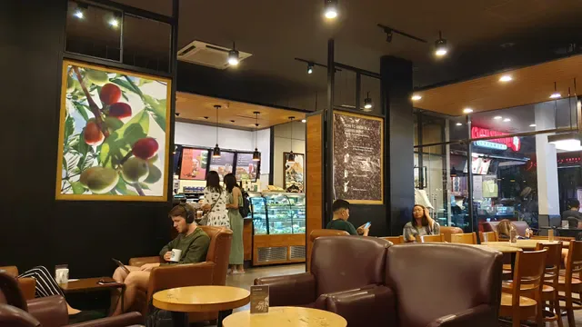 Starbucks Cafe Sunset Star