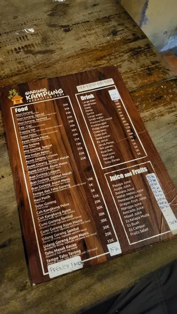 Warung Kampung Indonesian Restaurant