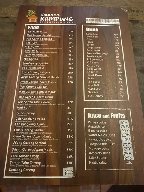 Warung Kampung Indonesian Restaurant