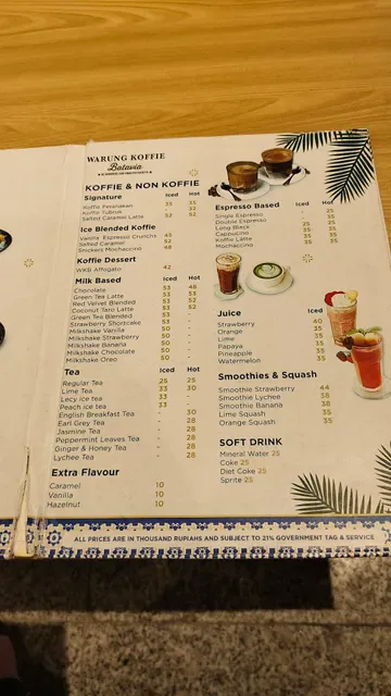Warung Koffie Batavia - Kuta, Bali