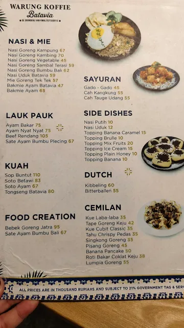 Warung Koffie Batavia - Kuta, Bali