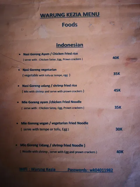 Warung kezia
