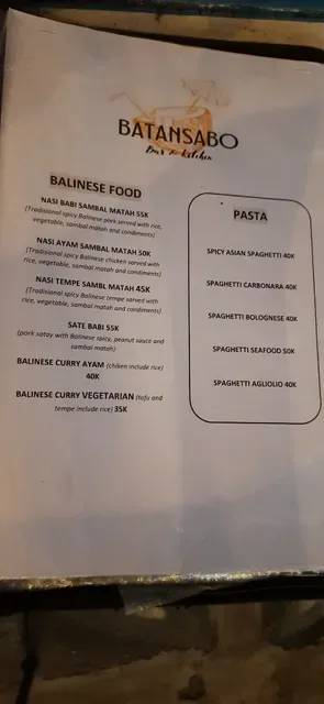 BATAN SABO Kitchen