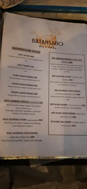 BATAN SABO Kitchen