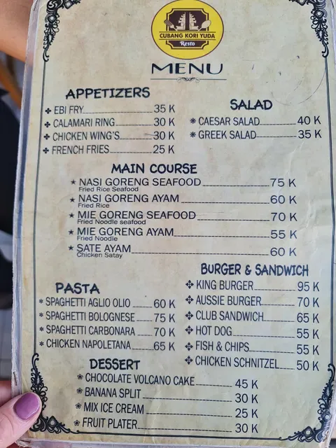 Cubang Kori Yuda Resto