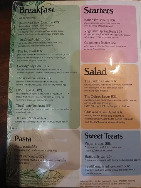 Green Garden Restaurant and Bungalows