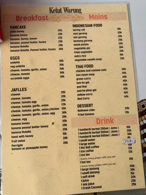 Ketut Warung