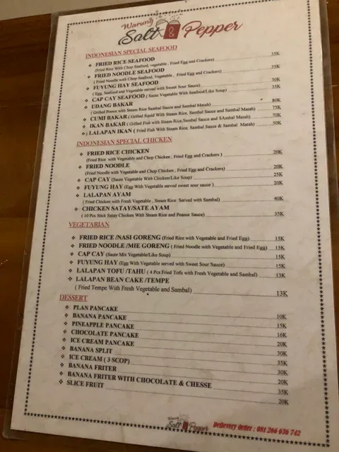 Warung Salt & pepper