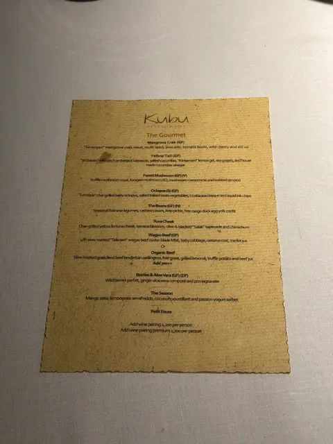 Kubu at Mandapa