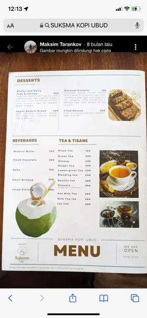 SUKSMA KOPI UBUD