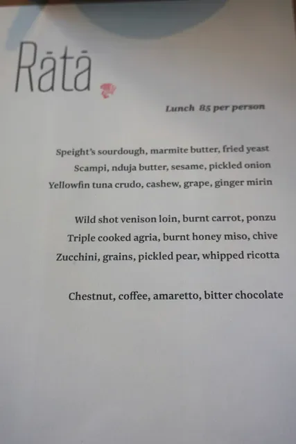 Rātā Restaurant