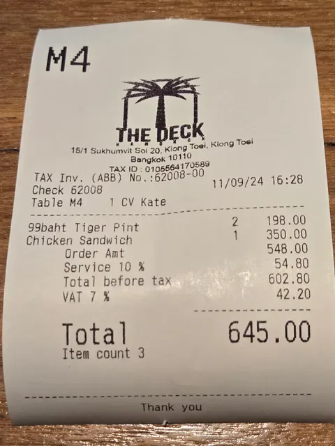 The Deck Bangkok (thedeckbkk)