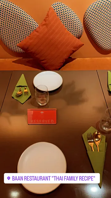 Baan Restaurant “Thai Family Recipes”